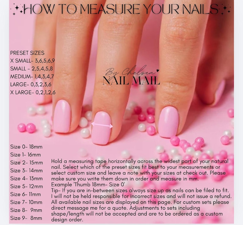 Silver Chrome French Tip Press On Nails | Hand-Made Mirror Metallic Set image 2