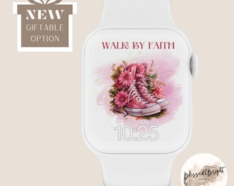 Pink High Top Sneakers Wallpaper, Christian Quote Screensaver (Digital Download)