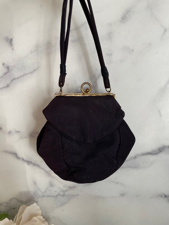 Hermès vintage black golf ball bag - 1990s second hand Lysis