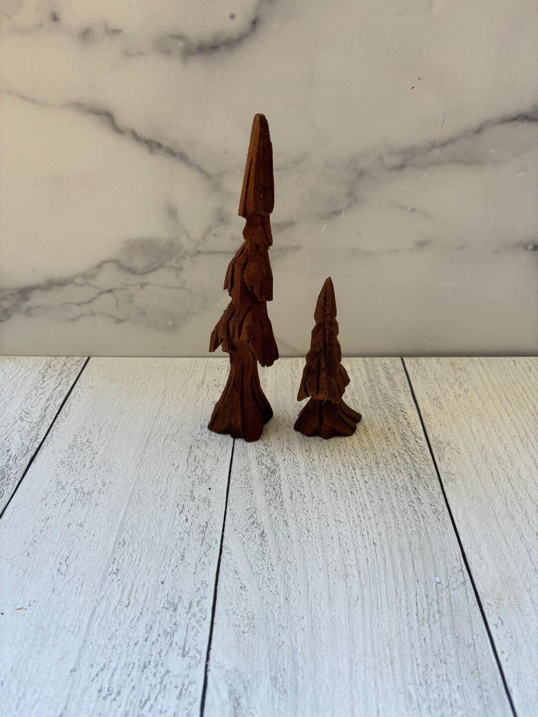 Christmas Vintage Tree, Small Wooden Tree, Cedar Tree, Hand Crafted ...