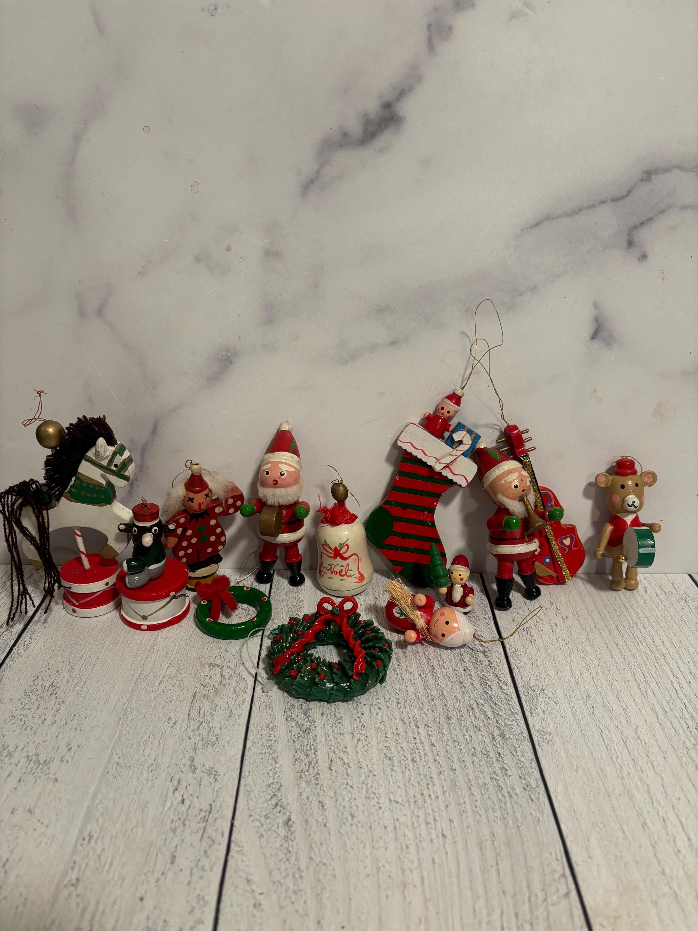 Vintage Christmas Tree Decor, Vintage Chistmas Ornaments