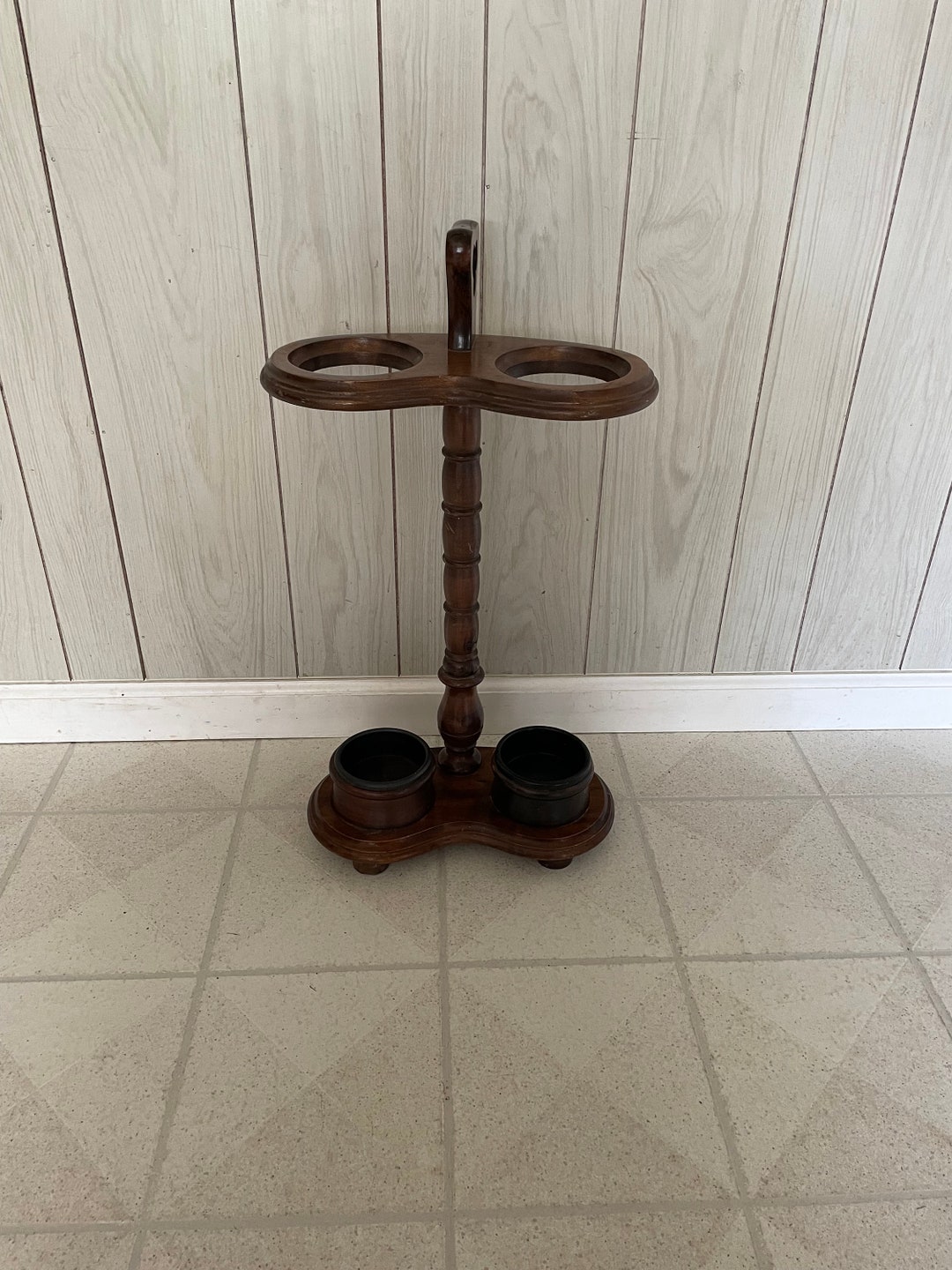 Antique Double Umbrella Stand, Victorian Umbrella Stand, Cane Holder