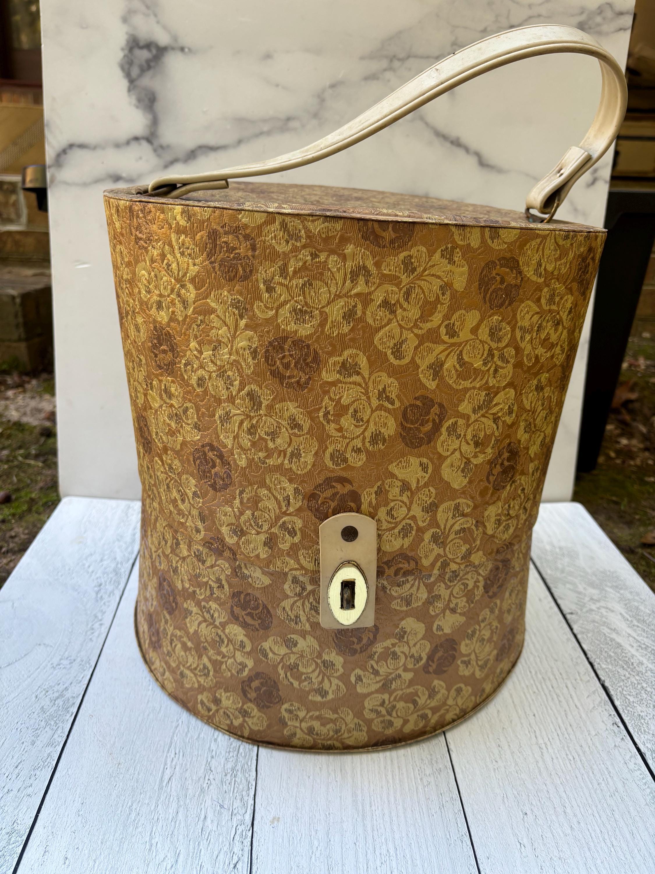 Everbest of Hollywood Florida Hat/wig Box Travel Case 
