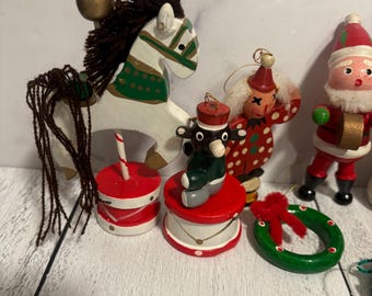 Vintage Christmas Tree Decor, Vintage Chistmas Ornaments