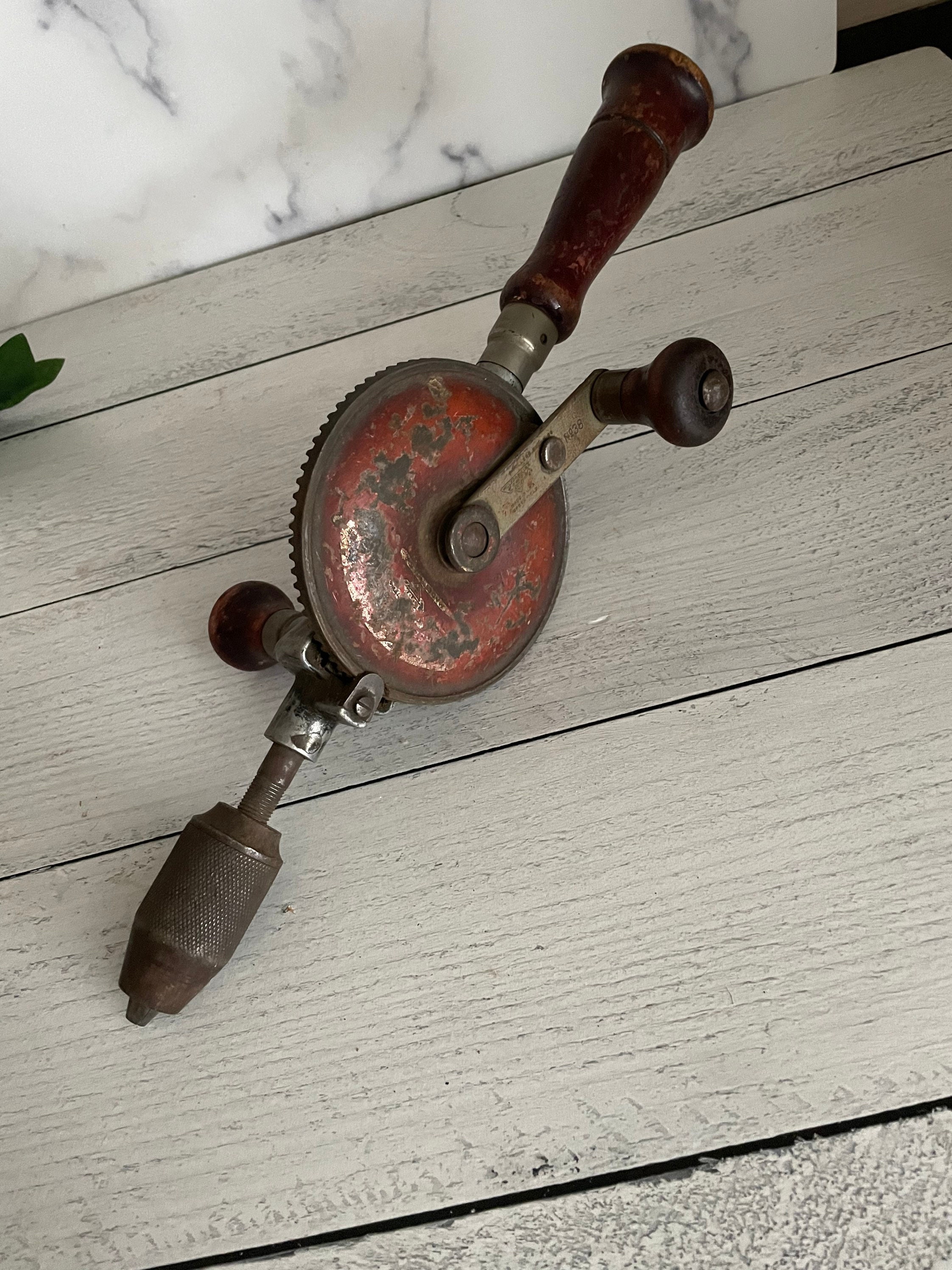 Vintage Tools Vintage Drill Set Antique Tools Antique Etsy