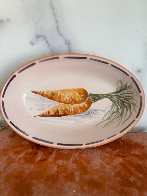 Carrot Dish, Ceramic Catch All Dish, Carrot Dish … - image 2