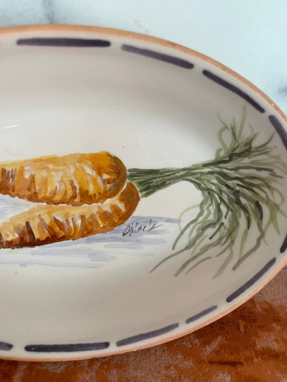Carrot Dish, Ceramic Catch All Dish, Carrot Dish … - image 3