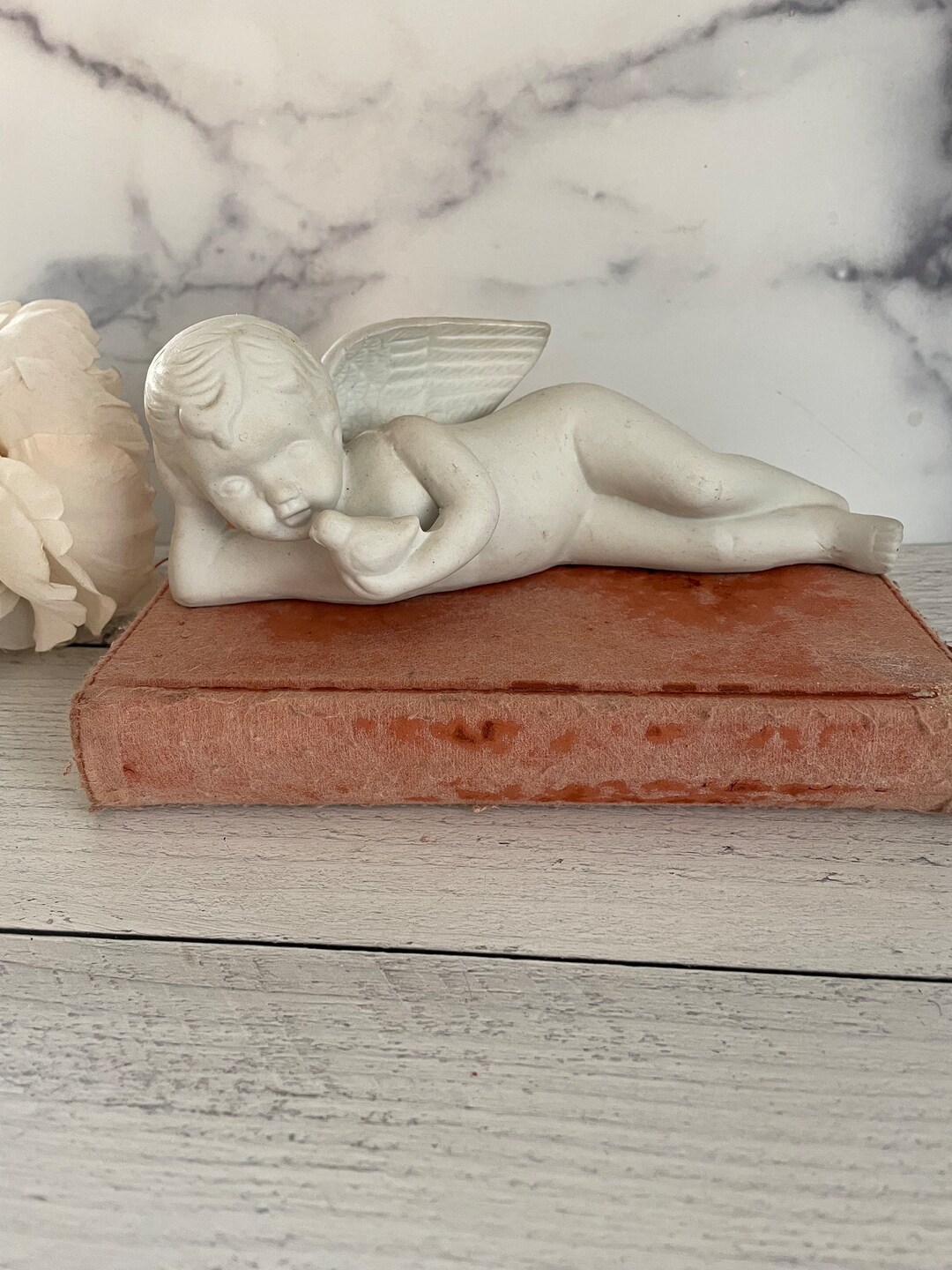 Ceramic Angels, Ceramic Cherubs, White Angels, White Cherubs, Vintage Angel, Vintage Cherub