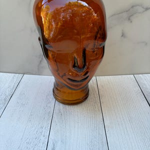 Red Mannequin Glass Head - Etsy display picture 1