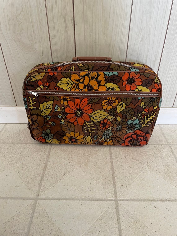 Bantam Travel Case, Vintage Suitcase, Groovy Suitc