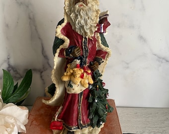 Vintage Santa, Black Santa, African American Santa, Tall Santa, Skinny Santa,