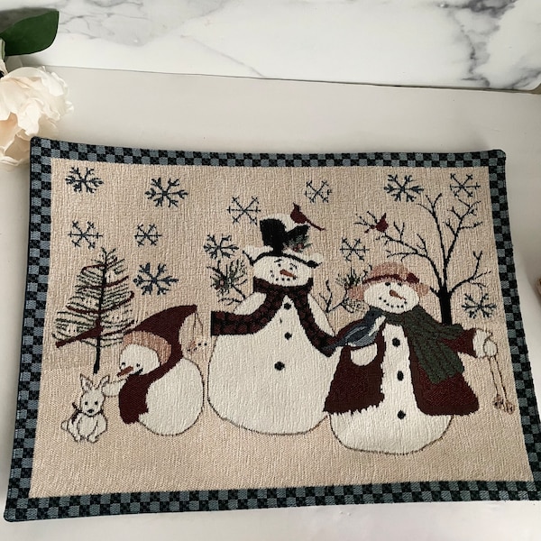 Winter Placemats Etsy