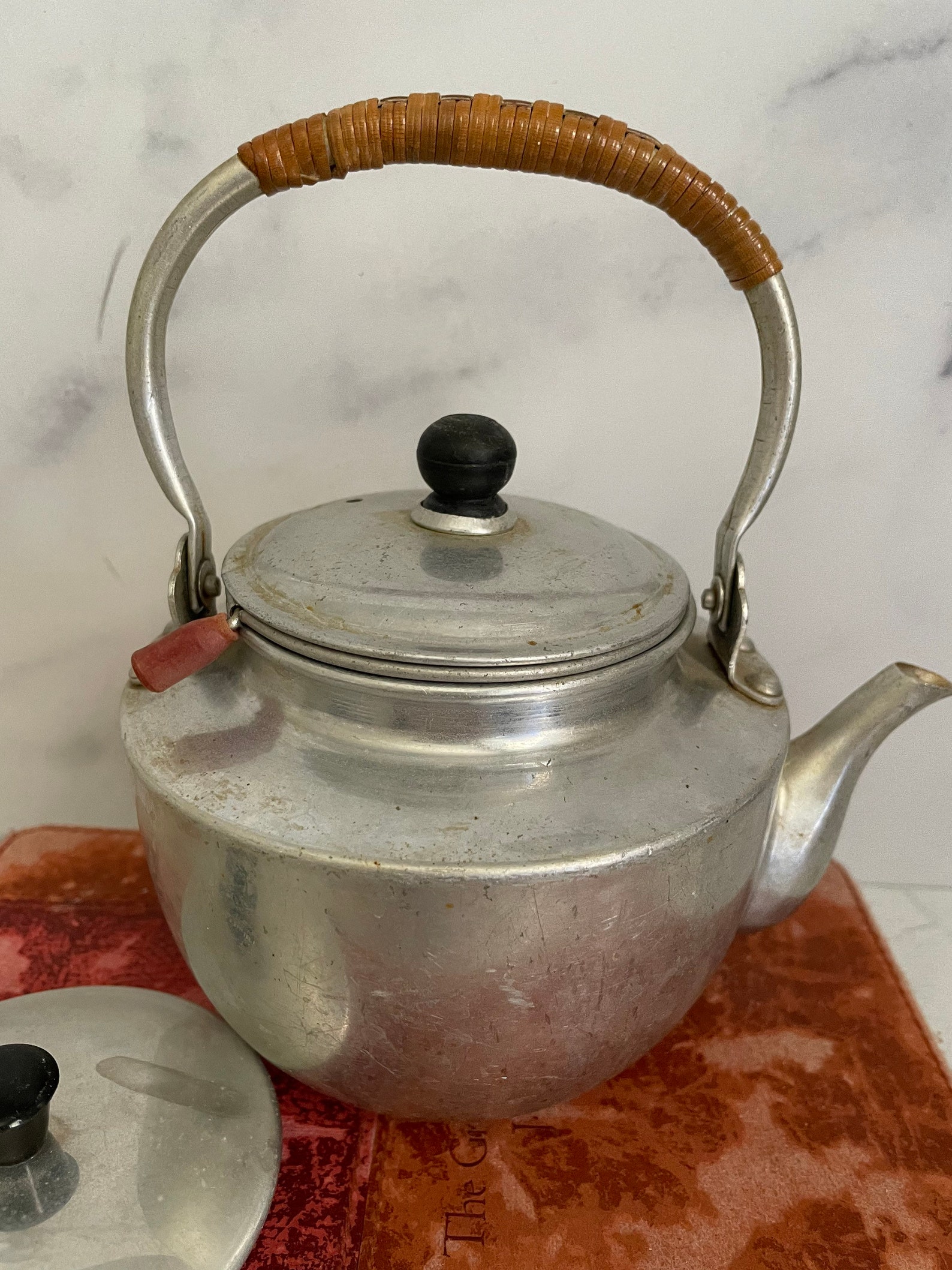 Vintage Teapot Aluminum Teapot Japanese Teapot Loose Leaf Etsy