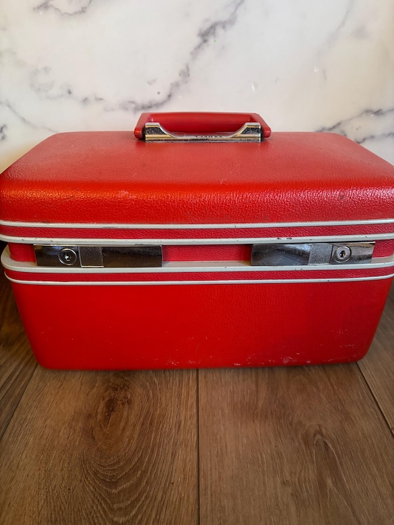 Vintage travel case red - Gem