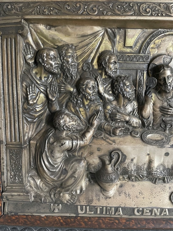 最後の晩餐 The last supper 3D Psy Art 海外輸入 Amazon.com: Large Wall Plate Plaque of The Last Supper Jesus