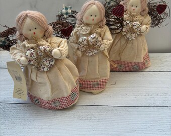 Primitive Doll, Primitive Angel, Vintage Doll, Vintage Angel, Country Doll, Country Angel,