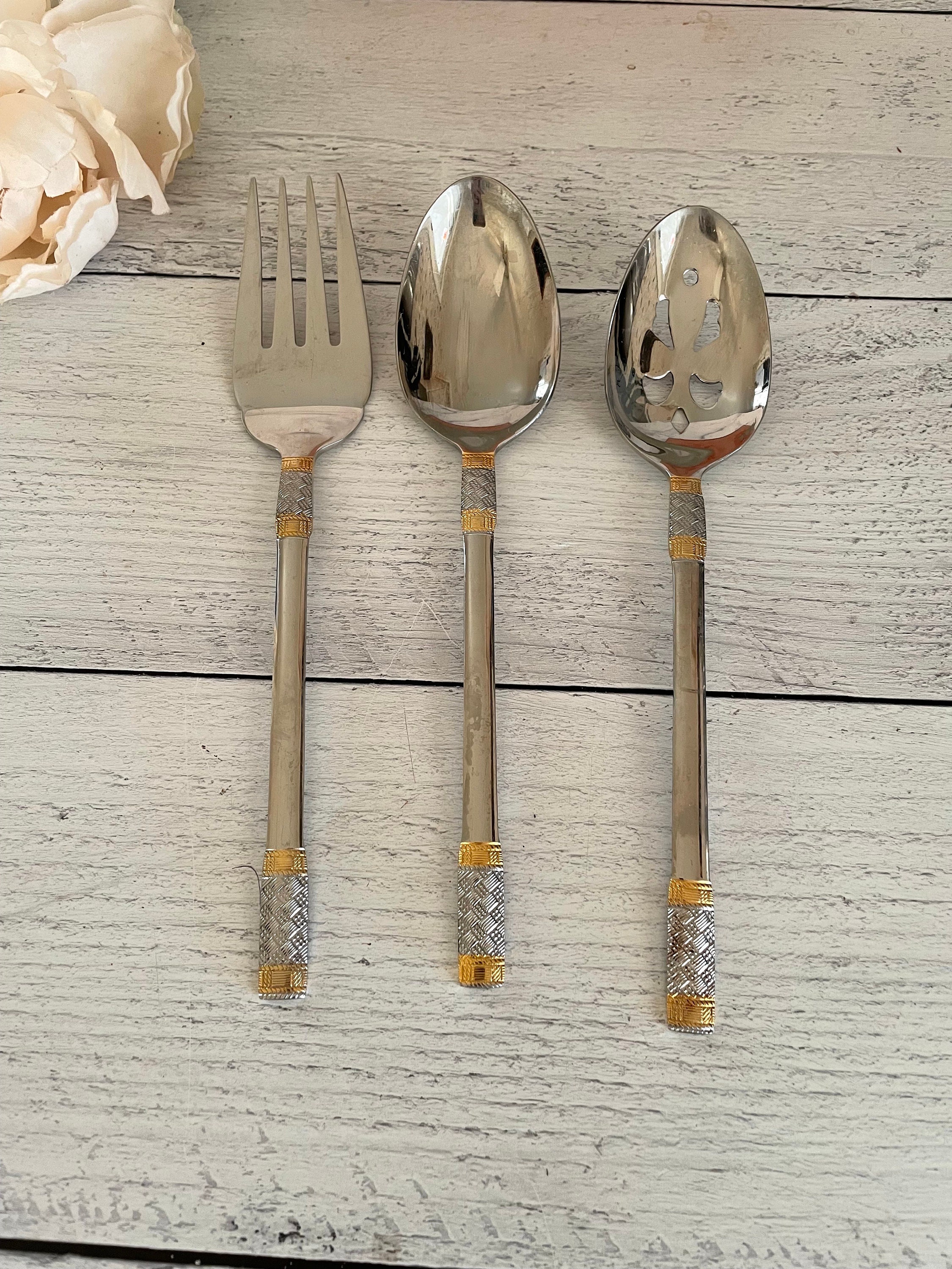 Golden Aegean Weave by Wallace, Sterling Silver Spoon, Wallace