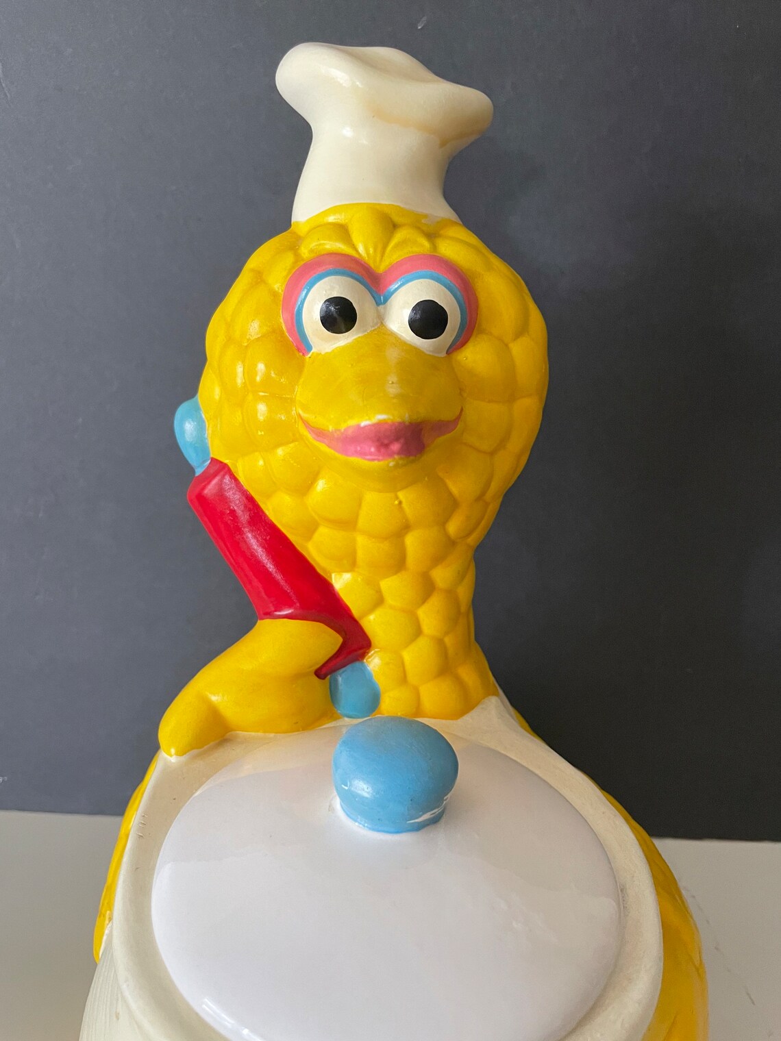 Vintage Cookie Jar Sesame Street Cookie Jar Big Bird Cookie Etsy