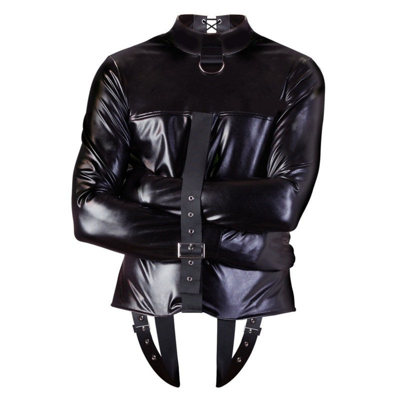 Heavy Duty Extreme Straitjacket in Leather Look Unisex Etsy Australia
