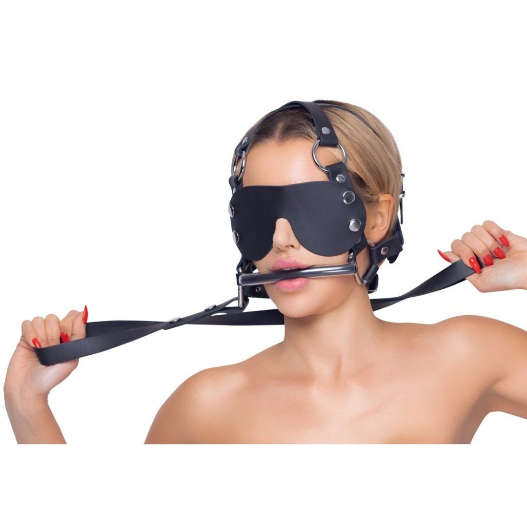 Ball gag blindfold