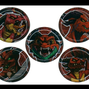 Dungeons and Dragons Monster 5 Pack: Red Kobold Tokens