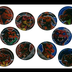 モンスター ミニチュア トークン、D&D 10 パック: レッド コボルド