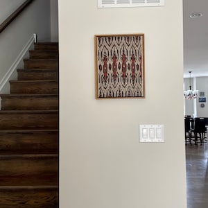 Framed T’nalak Textile 12&quot;x16&quot;