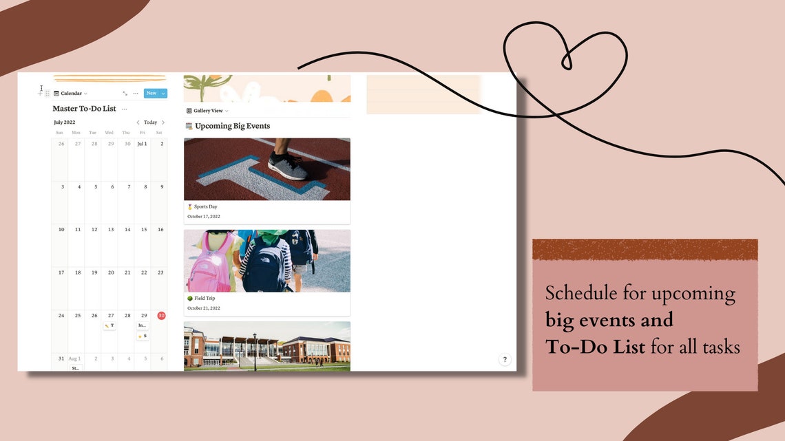 2023 Teacher Planner Notion Template 2.0 Class Management Etsy