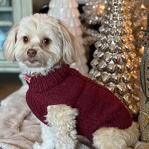 DOMI - Sweater PDF Pattern for small and large dogs and Greyhounds