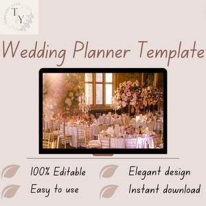 Seamless Wedding Planning: Excel Wedding Planner Template