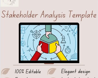 Stakeholder Analysis Template: Microsoft PowerPoint & Microsoft Excel