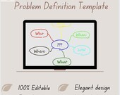 Problem Definition Template | Business Analysis, Consulting & Project Planning Tool (Digital Download)