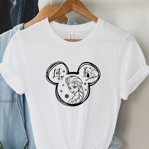 Frozen Elsa Olaf Shirt: &#39;Let It Go&#39; Vacation Tee
