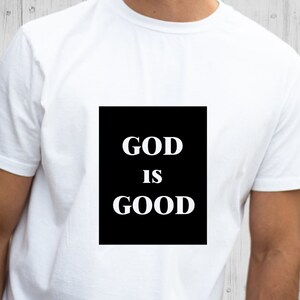 God is Good Shirt, Christian Shirt, Faith Shirt, Inspirational Gift, Faith Mom Shirt, Christian Shirts, Bible Verse Shirt, Jesus Shirt