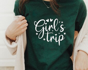 Disney Girls Trip Shirt, Princess Vacation Tee