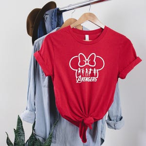 Minnie Mouse Avengers T-Shirt - Disneyland Avengers Campus Unisex Tee