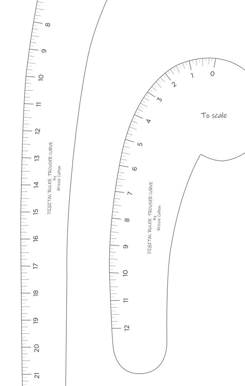 PDF 9 Pattern Making Rulers, Variform Ruler and Hip Curve Ruler to