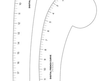 hip curve ruler etsy