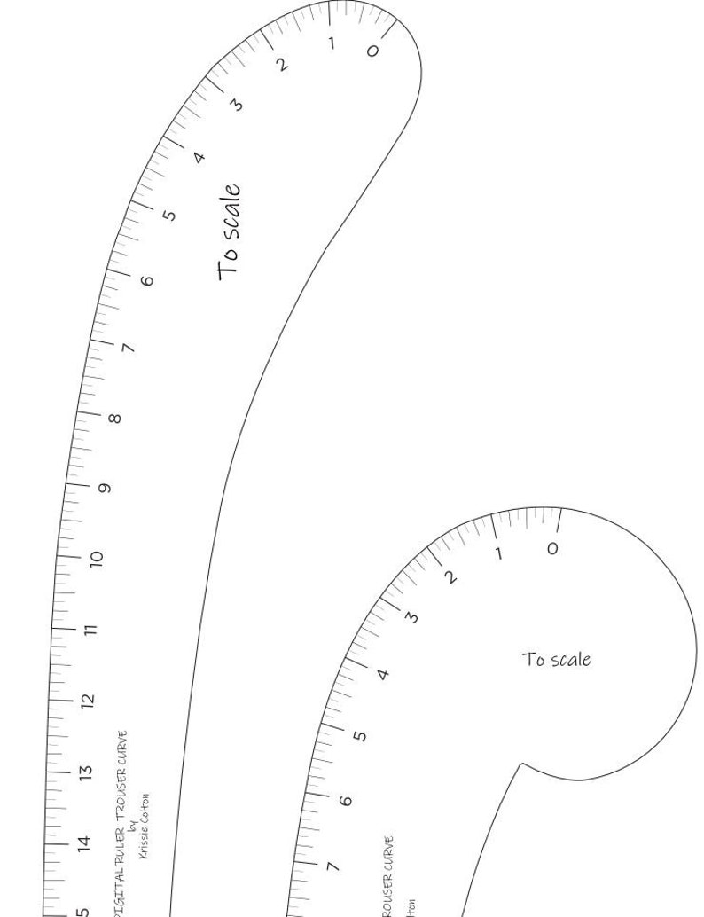 PDF 9 Pattern Making Rulers, Variform Ruler and Hip Curve Ruler to