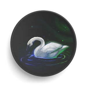 Artistic Hockey Puck - Unique Gift for Hockey Fans, Home Decor, Sports Memorabilia, Collectible Item, Personalized Keepsake
