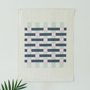 Wall Quilt 21 - Quilted Wall Hanging, Modern Home Decor