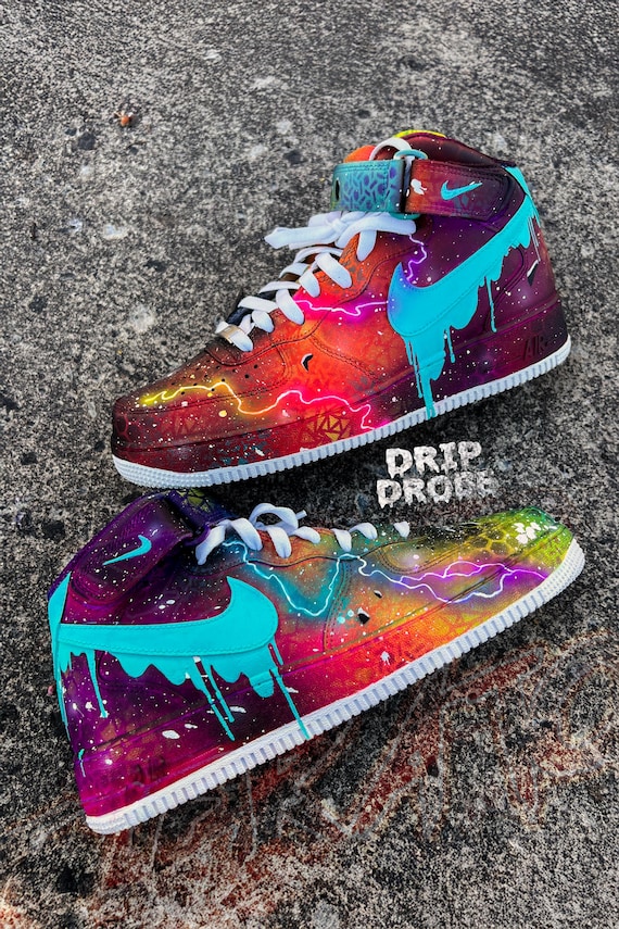 tie dye jordan 1's