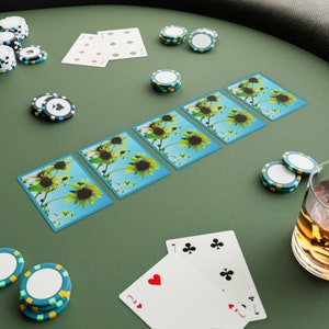 Cartes à jouer Flower