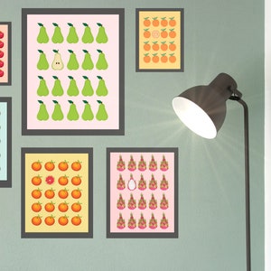 Coconuts Fruit Printable Wall Decor Digital Download - Etsy