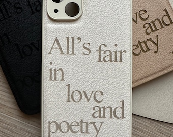 All’s Fair In Love And Poetry TTPD Phone Case Protective Bumper iPhone Case all is