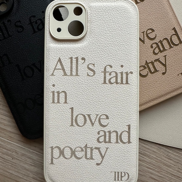 All’s Fair In Love And Poetry TTPD Phone Case Protective Bumper iPhone Case all is