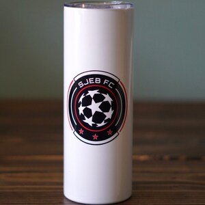 Standard 20oz Tumbler w/ club front logo