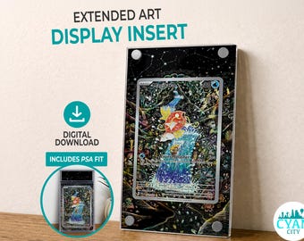 MAGIKARP 203/193 Paldea Evolved | Extended Art Display Frame (Printable Insert)