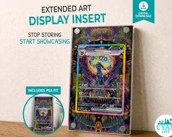 Prismatic Evolutions 161 / 131 UMBREON EX erweiterter Kunstrahmen | Pokémon Karte Einleger