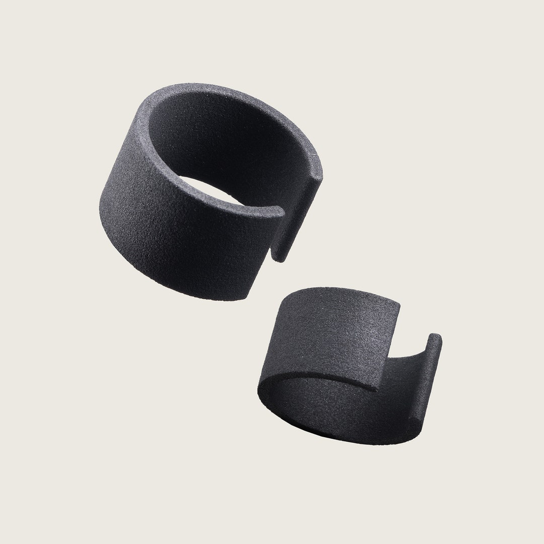 Spessori Per Leva Freno - Da Barra 24 Mm A 22,2 Mm - Set Da 4 In Alluminio Argento